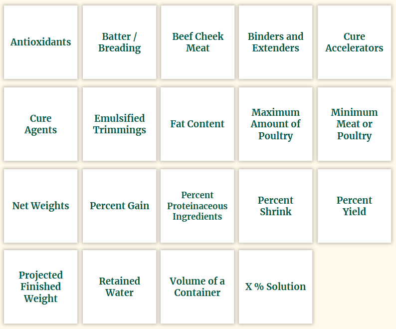 calculation aid homepage